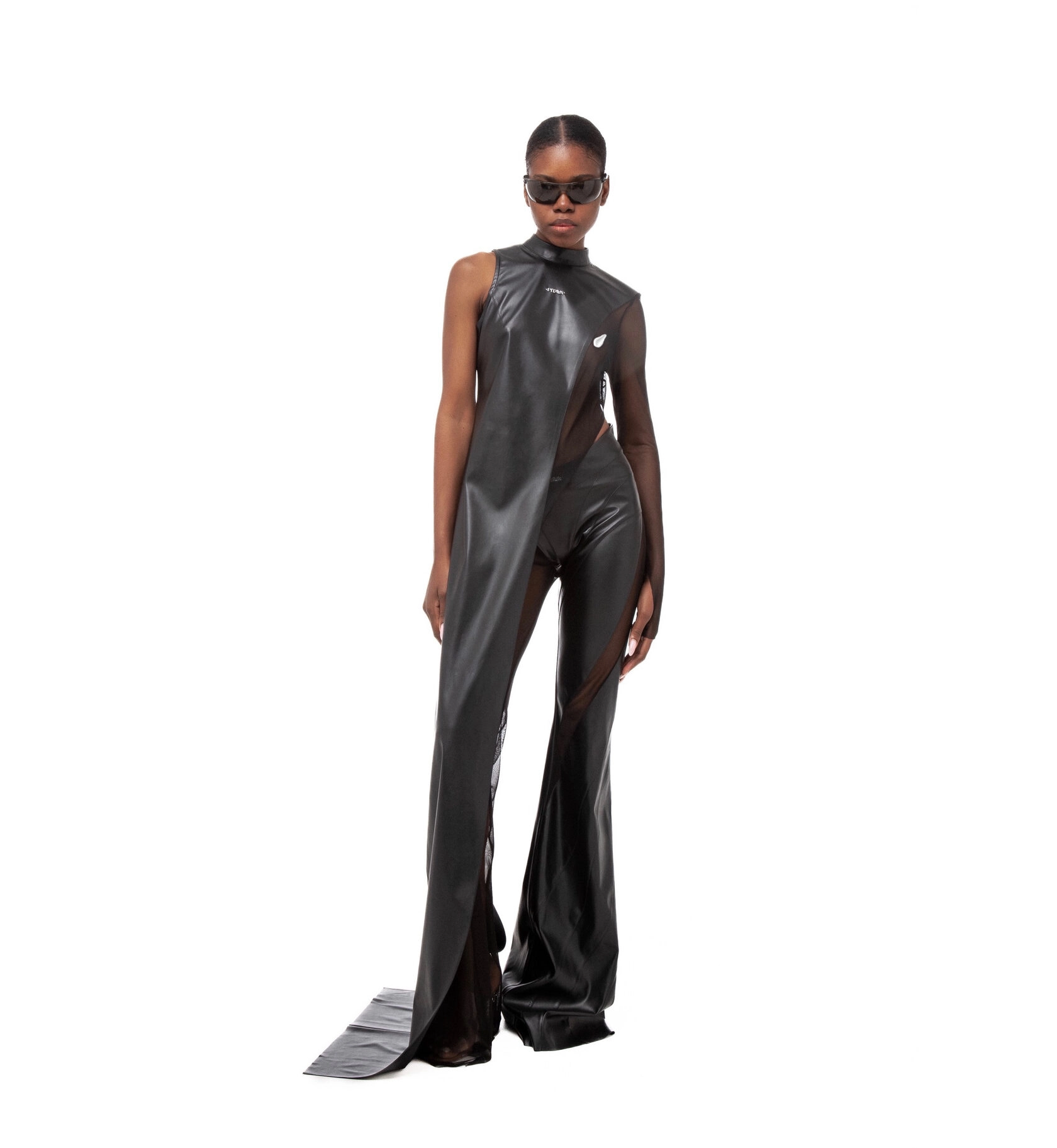 Топ BLACK KIND в черном цвете - 40-42 (XS-S) - Черный